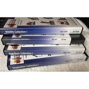 Amazing Designs Embroidery CD Animals Lot Of 4 ADC1342 1006 PC CD ROMS Manuals